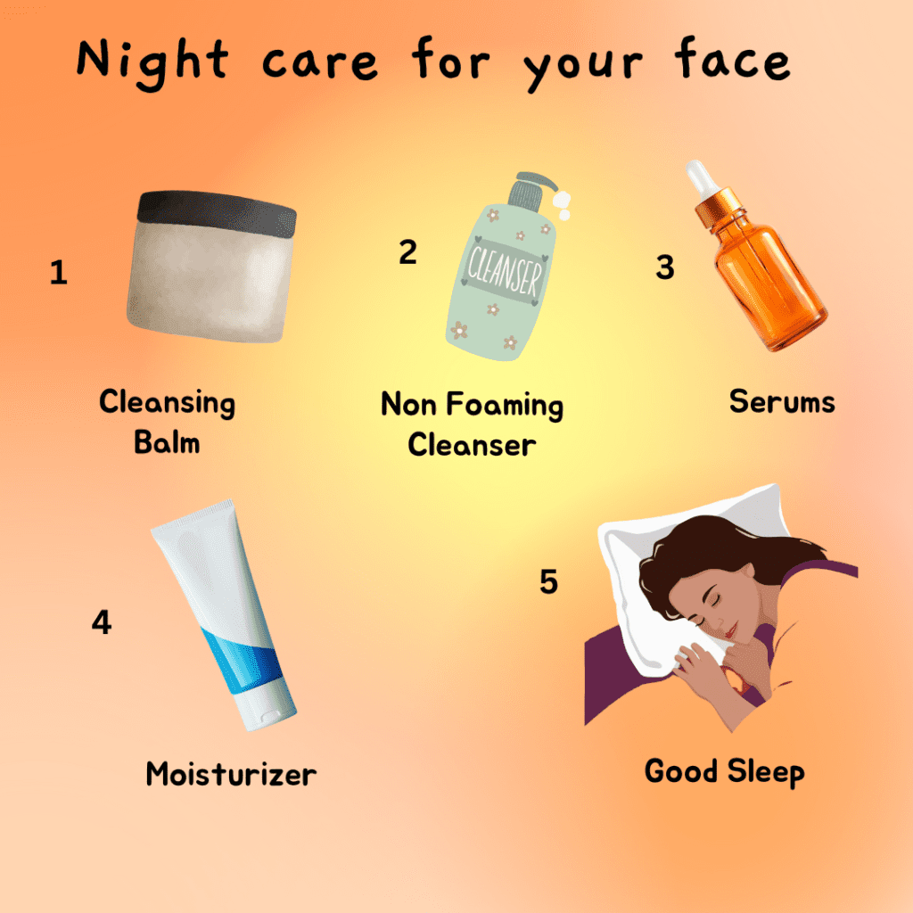 Night Care for your face